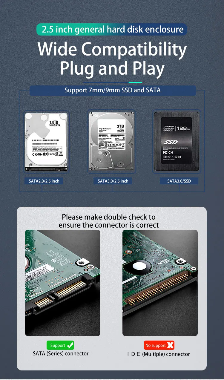 Caixa externa para HDD