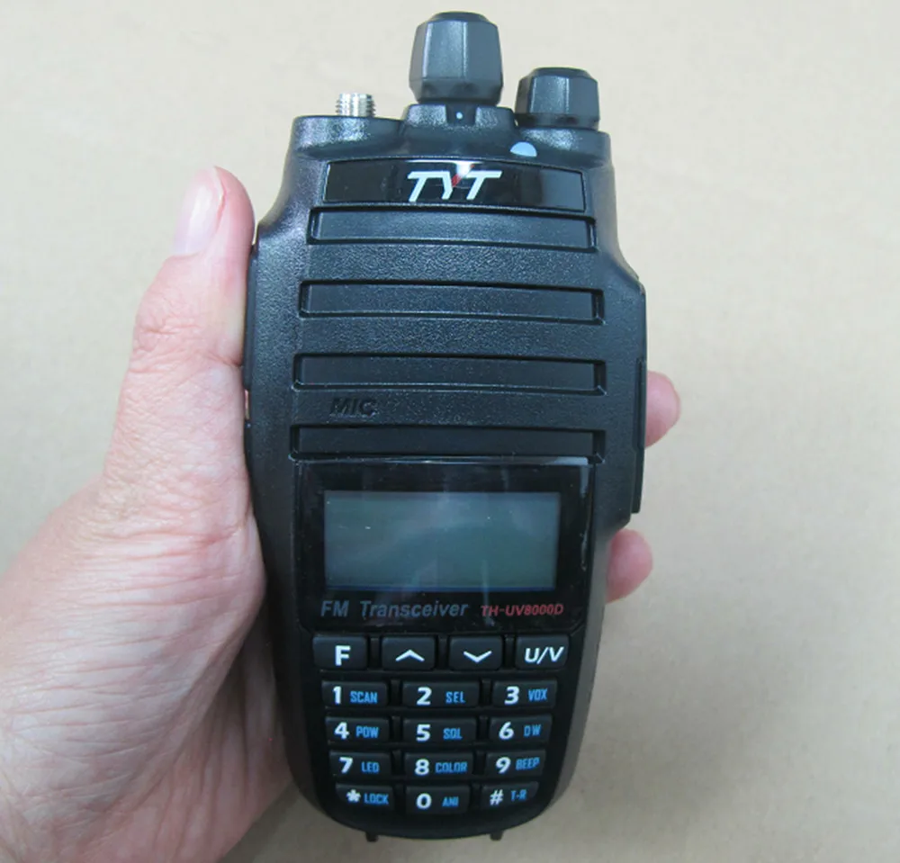 TYT 8000D двойной дисплей двойной резервный рация 136-174 МГц 400-520 МГц 10 Вт Высокая мощность J0059