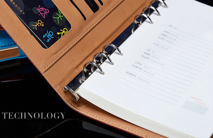 A6 A5 B5 A4 filofax ring binder notebook business PU leather diary cover agenda blue wine black office professional planner book A6 A5 B5 A4 filofax ring binder notebook business PU leather diary cover agenda blue wine black office professional planner book