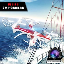 Mini Drone 2.4G 4CH 6 Axis Gyro RC Quadcopter with camera Headless Mode One Key Return RC Helicopter remote control toys