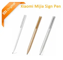 Оригинальный Xiao mi jia Sign Pen mi ручка PREMEC гладкая Швейцария Refill mi Kuni Япония чернила световая Вращающаяся ручка белое золото серебро в коробке