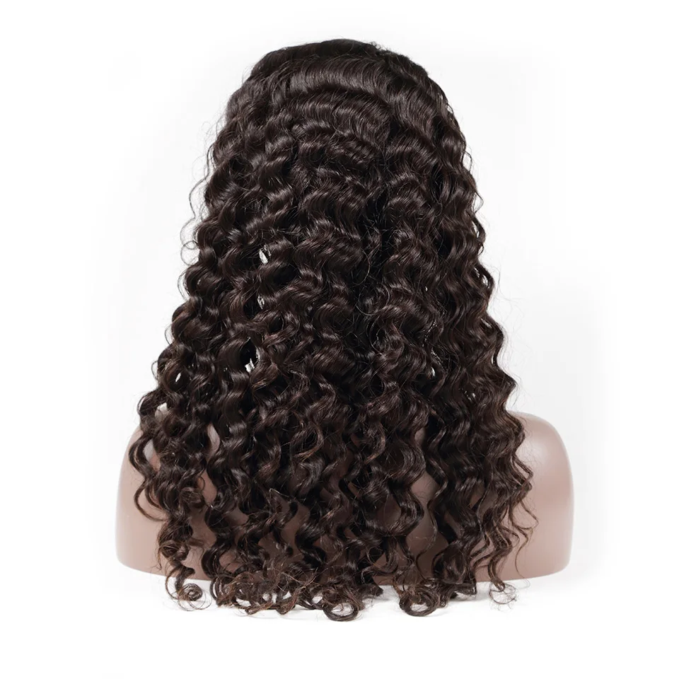 Luvin бесклеевой Боб кружевные передние человеческие волосы парики свободная волна перуанские волосы remy кружевные передние парики для черных женщин с детскими волосами