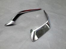 ACCESSORIES FIT FOR 2014 2015 MAZDA 3 AXELA CHROME FOG LIGHT EYEBROW EYELID GARNISH TRIM COVER MOLDING