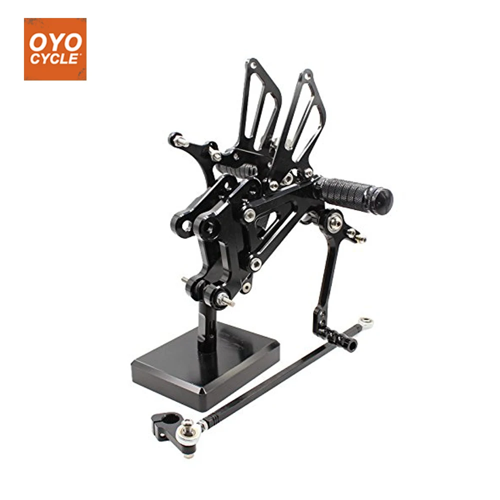 

CNC Adjustable Rearsets Foot Rest Foot Pegs Foot Rests For Yamaha YZF R125 2008 2009 2010 2011 2012 2013