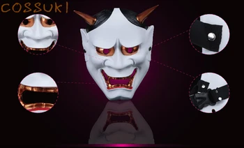 

Free Shipping! Halloween High Quality Collector Edition Japanese Buddhism Prajna Ghost Mask Cosplay Props for Masquerade Party