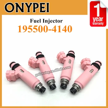 

(Set 4) Fuel Injector Nozzle 195500-4140 For Mitsubishi Pajero Sport 6G72 3.0 V6 195500 4140 1955004140