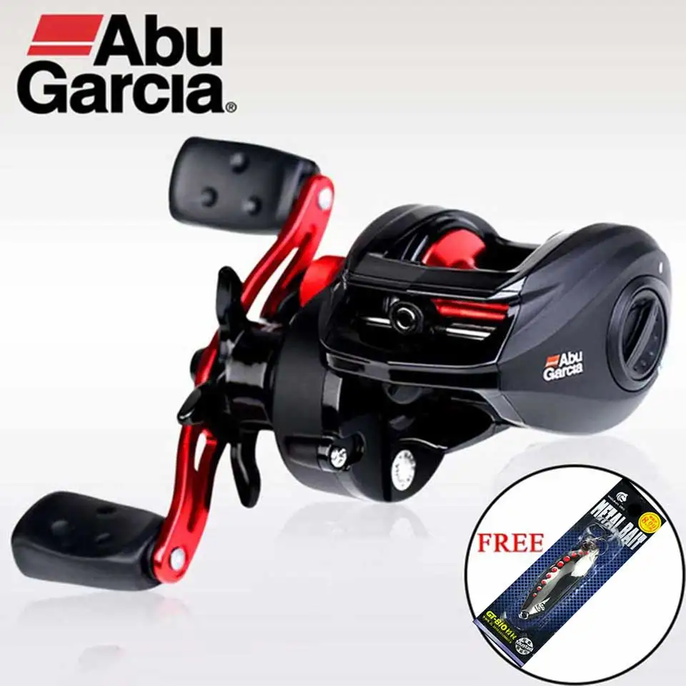 Abu Garcia Black Max Low Profile Baitcast Reel BMAX3 Water Drop Reels Right/ Left Aluminum Spool Fishing Reel Max Drag 8kg Abu Garcia Black Max Low Profile Baitcast Reel BMAX3 Water Drop Reels Right/ Left Aluminum Spool Fishing Reel Max Drag 8kg