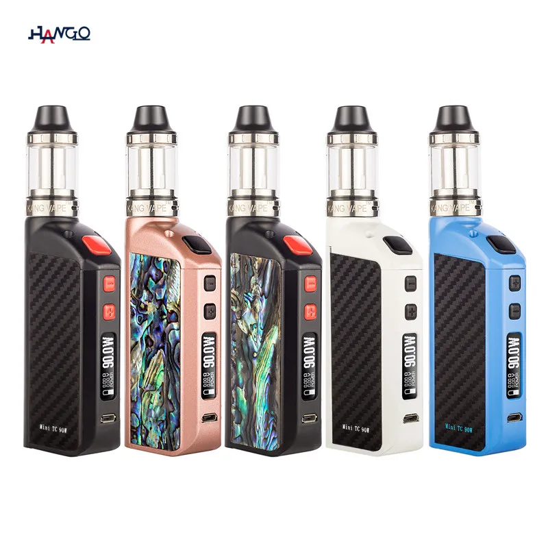 Оригинал Kangvape мини ТС 90 Вт Мод комплект Elektronik Пикантная Закуска Sigara box Mod kit