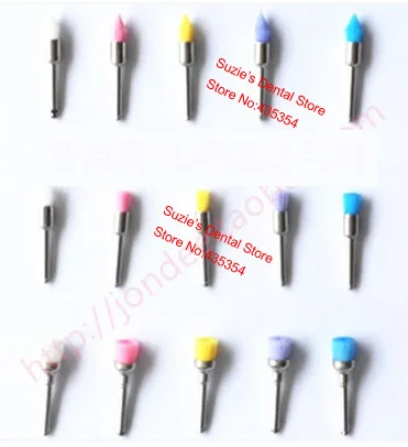 

60pc Dental Nylon Prophy Polishing Brushes Latch Type 3 Types 20 Each