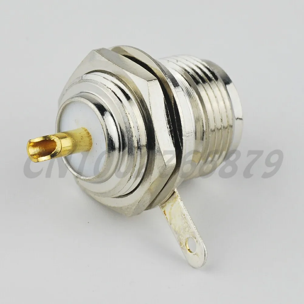 

RF electrical connector N femle Front Mount bulkhead Jack Straight with solder cup connector