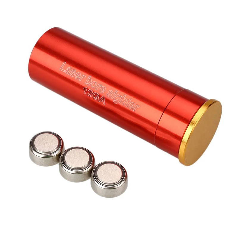 

1PC Hunting Laser Bore Sighter Boresight Caliber Cartridge Sight Laser For Pistol Rifle Gun 2 Colors
