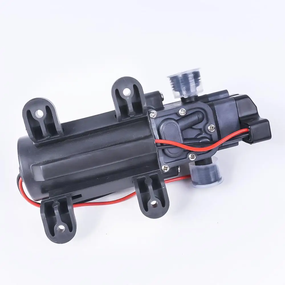 DC 12V 60W 130PSI 5L/Min водяной мембранный Водяной насос высокого давления самовсасывающий насос автоматический переключатель для сада вагон-кемпер