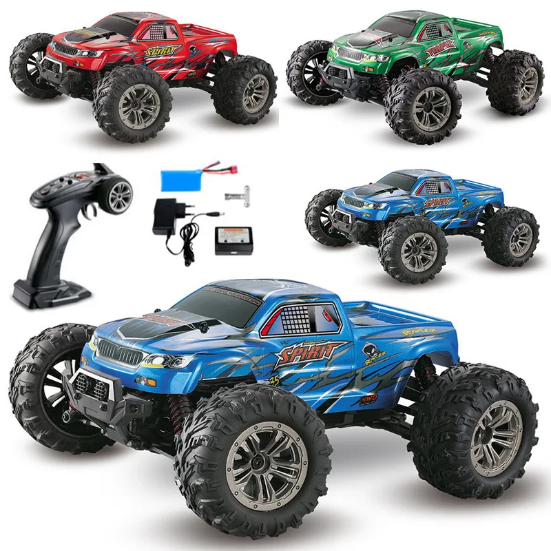

XINLEHONG 9130 RC Car 1:16 2.4G 4WD Brushed High Speed Off-road RC Car Toys RTR 36km/h Brushed Dirt Bike Fast Speed vs JJRC Q39