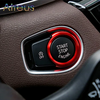 

Atreus 1pcs Car Engine Start Stop Button Covers For BMW F30 F20 F32 F34 F22 F48 X1 E84 1 2 4 3 Series GT Auto Accessories