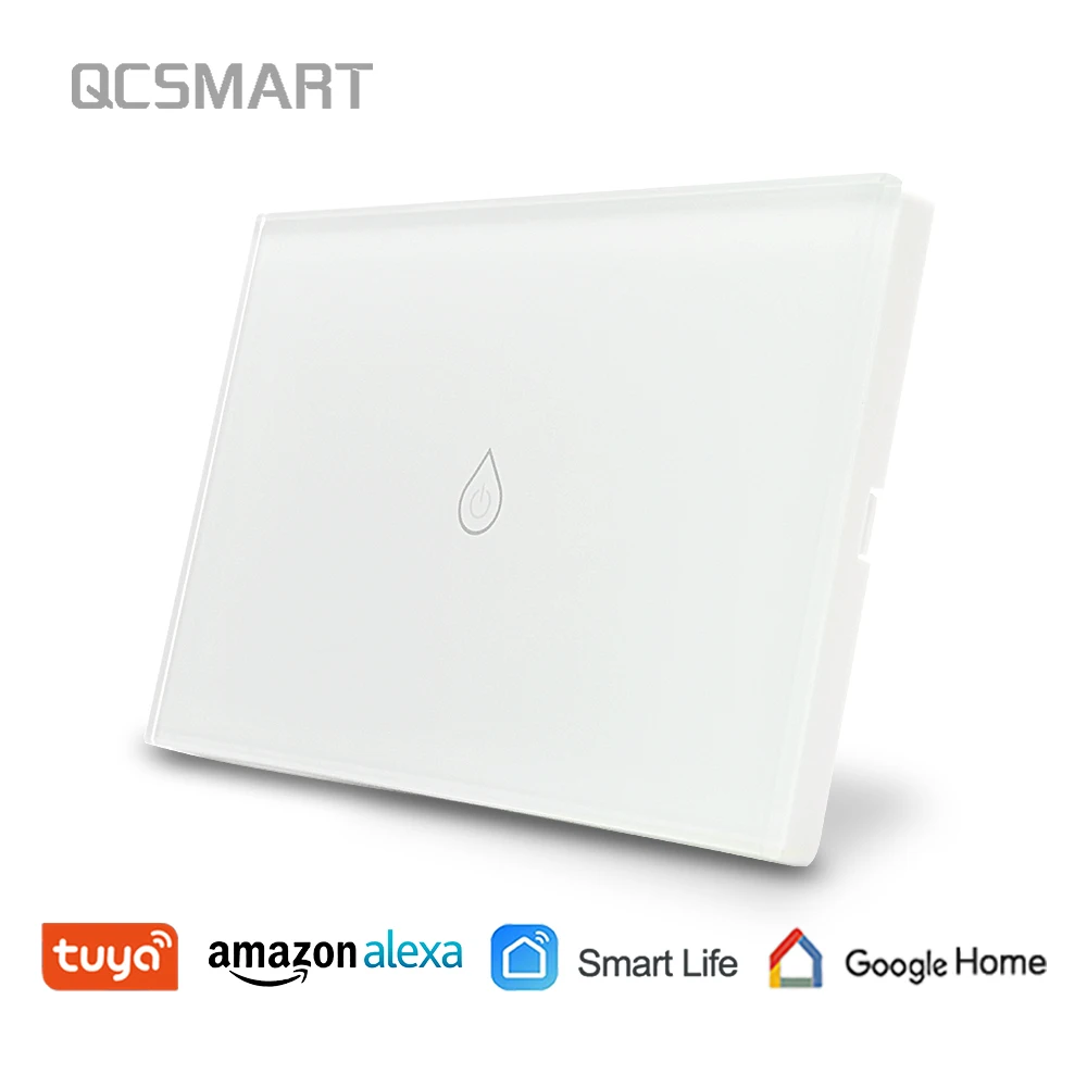 

Smart Wifi Water Heater Switch Boiler Switches Alexa Google Home Voice US standard Touch Panel Timer Outdoor 4G App Control