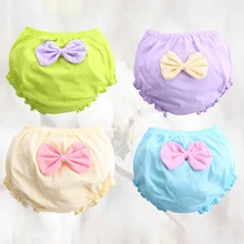 Детские летние однотонные шорты из хлопка с эластичной резинкой на талии, детские штаны, милые детские штаны, без катышков, без выцветания-1