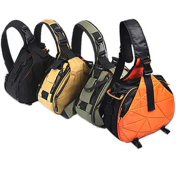 

DSLR Camera Video Sling Shoulder Cross Body Canvas Waterproof Soft Padded Men Women Bag Case for Canon Nikon Sony