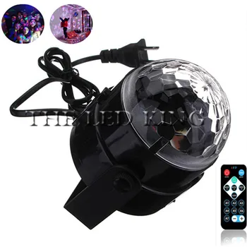 

Mini RGB LED Crystal Magic Ball Stage Effect Lighting Lamp Bulb Party Disco Club DJ Light Show Lumiere party bar lights for home