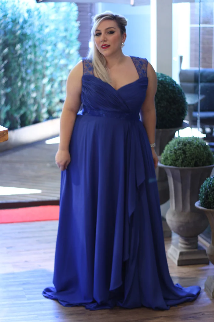full figure evening wear