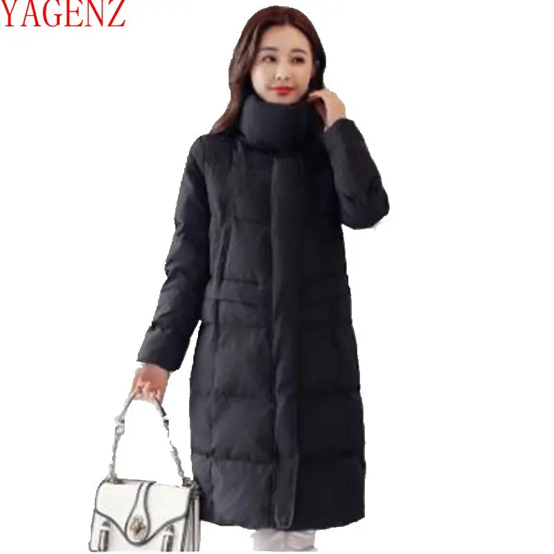 

Large size Women clothing Winter Cotton jacket Coat Keep warm New product Down jacket Coat Korea Upscale Female basic coat 903