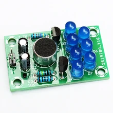 Diy Электронный набор Голосовая активация Мелодия свет забавная сварочная практика E-learning производство Обучающие детали