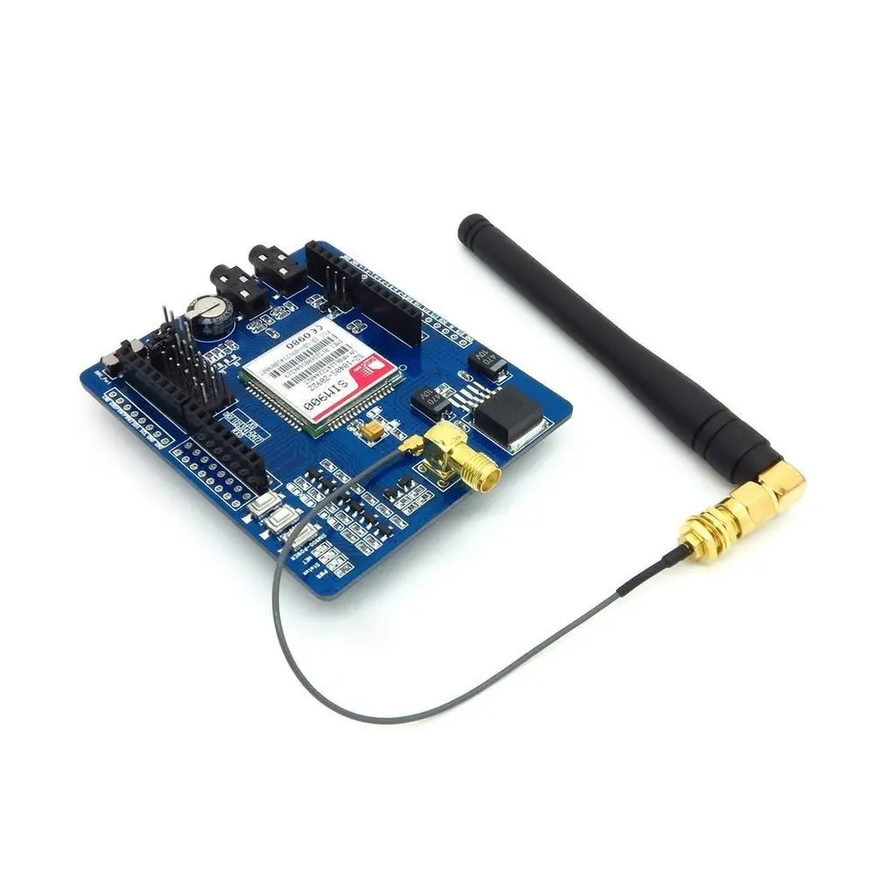 GSM//GPRS SIM900 Module Expansion Board Shield with Antenna for Arduino Mega