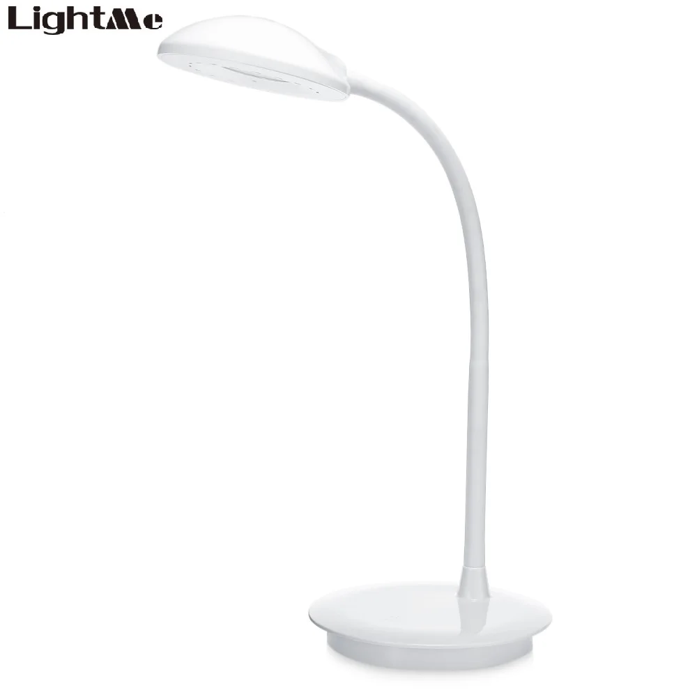 

Genuine Flexible Led Table Lamp Reading Beside Lamp with Led Light 3-Level Brightness Modes Touch Control 2018 Hot Selling White