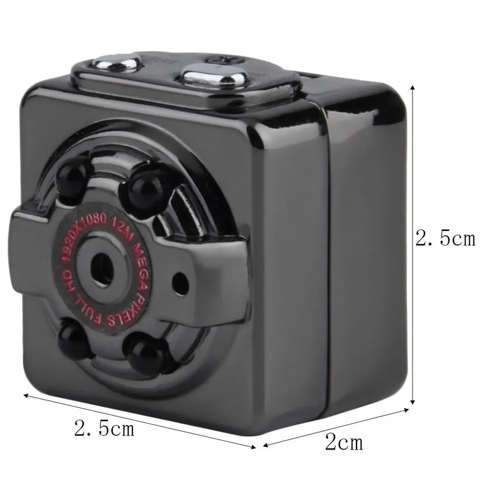 

2PCS SQ8 Mini Full HD DV Sports IR Night Vision DVR Video Camera Camcorder