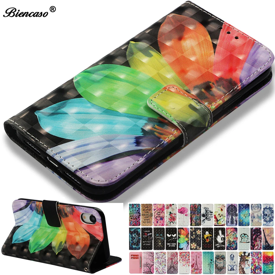 

Flip PU Leather Cartoon Wallet Cover Case For Coque Samsung Galaxy S9 Plus Cases G965F Fundas For Samsung S9 G960F S9+ Coque B21