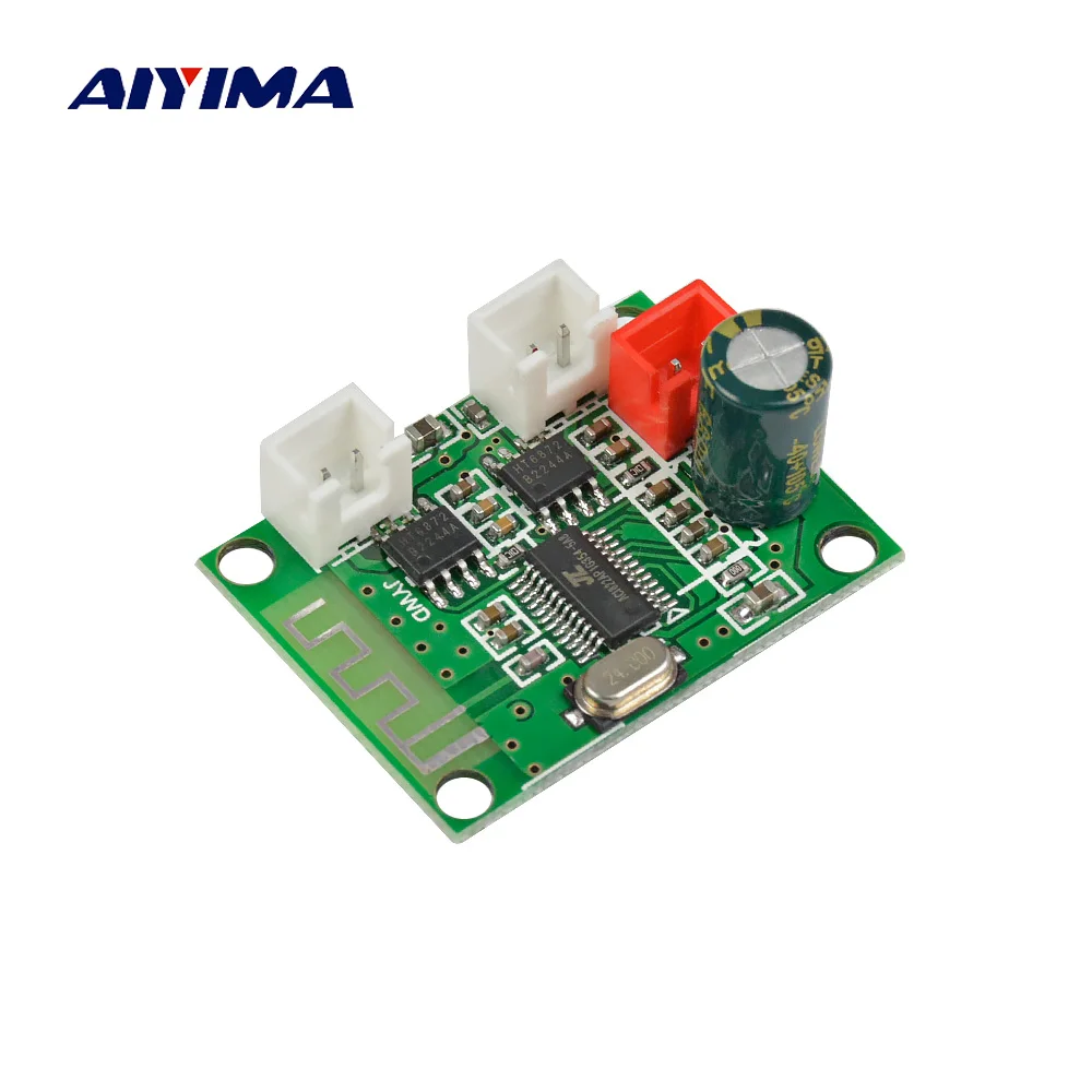 AIYIMA усилитель звука Bluetooth Board 3 Вт * 2 двухканальный стерео аудио модуль динамик 4