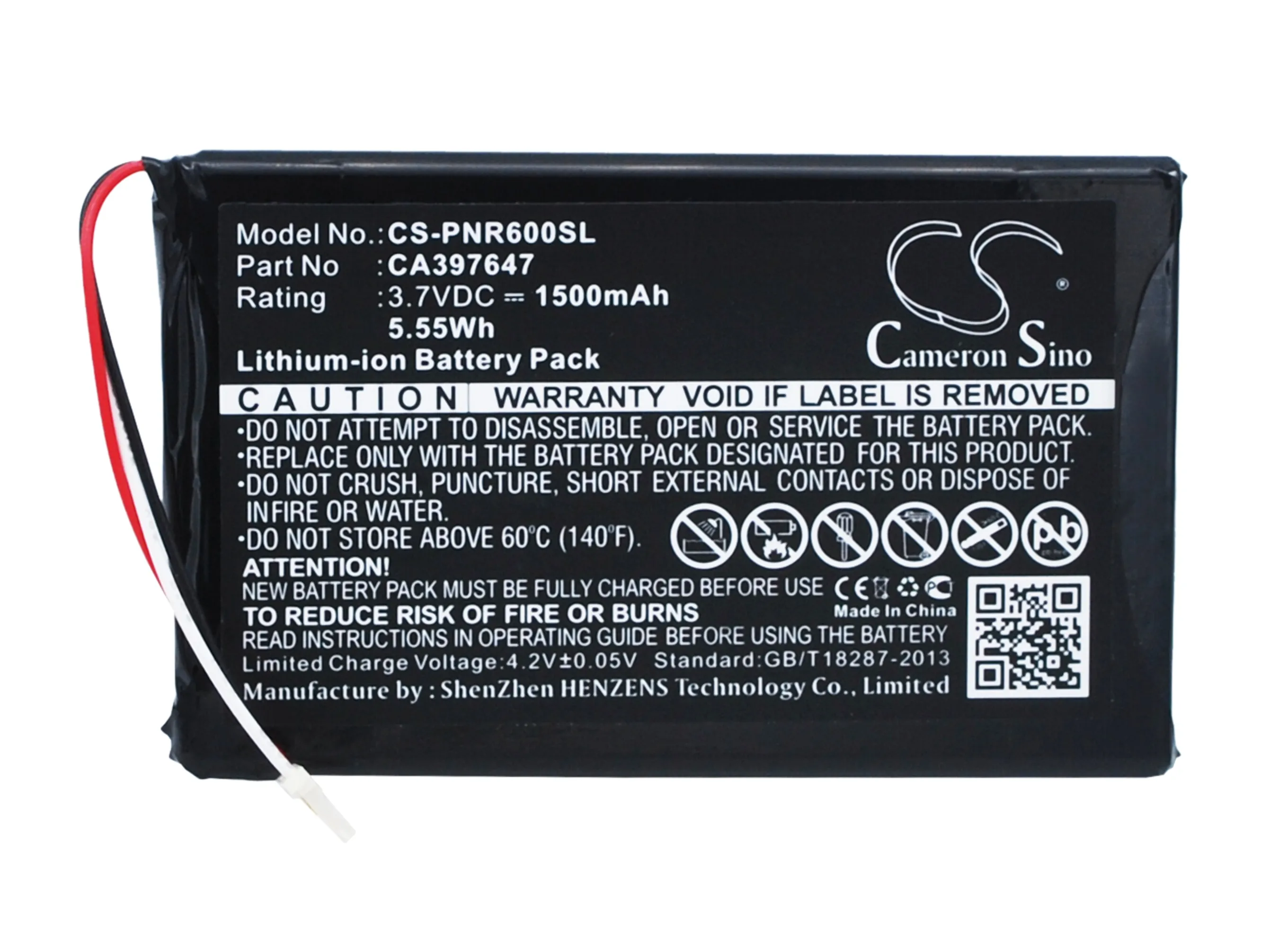 Кэмерон Sino 1500mAh аккумулятор CA397647 для Pandigital Novel 6, PRD06E20WWH8