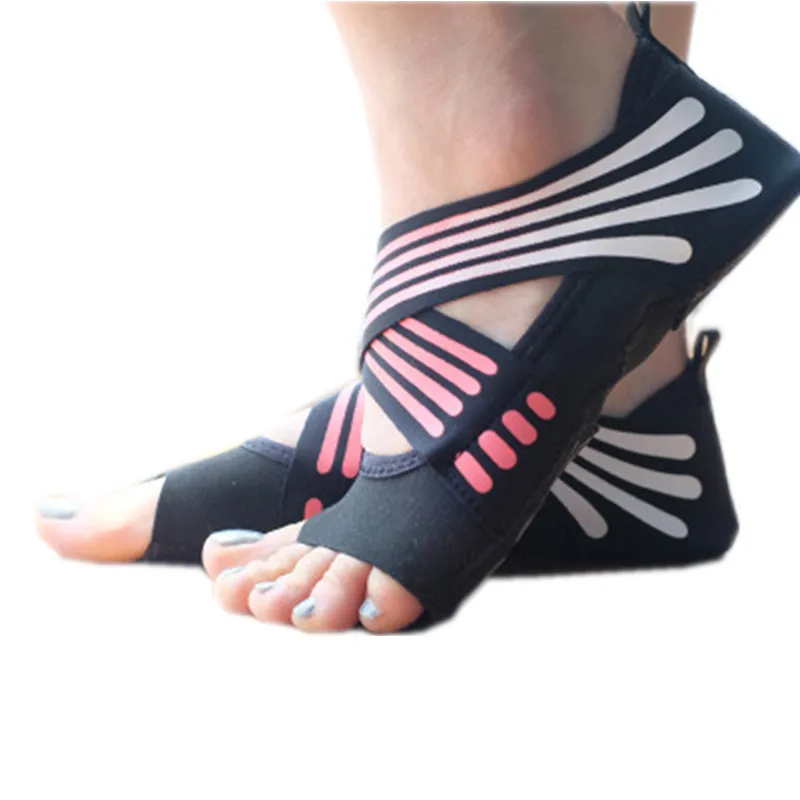

Lycra Yoga Socks Women Profession Silica Gel Anti Slip Soft Gym Dance Pilates Ladies Socks With Sport Exercise Drop Shipping