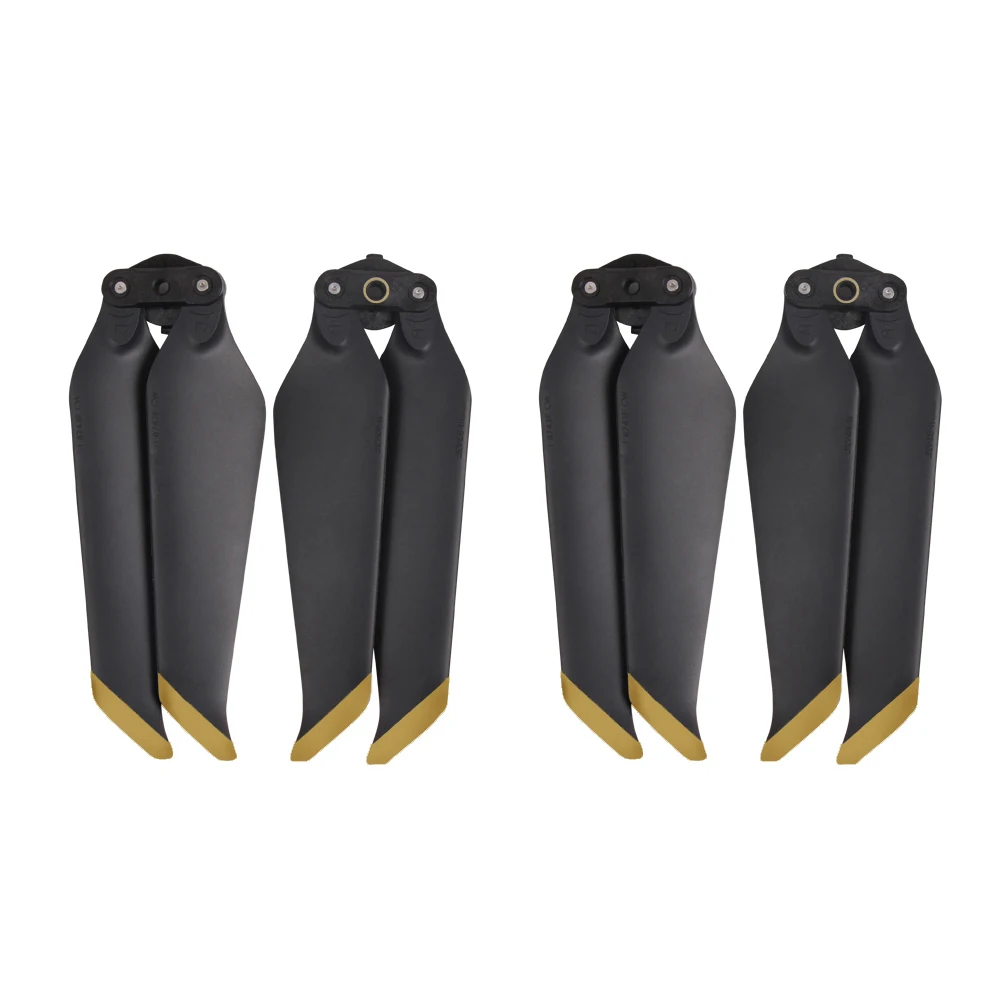 

2Pairs 8743 CW CCW DJI Mavic 2 Pro Zoom Propeller 8743F Low Noise Propellers Quick-Release Drone Blade Prop Gold Nonoriginal