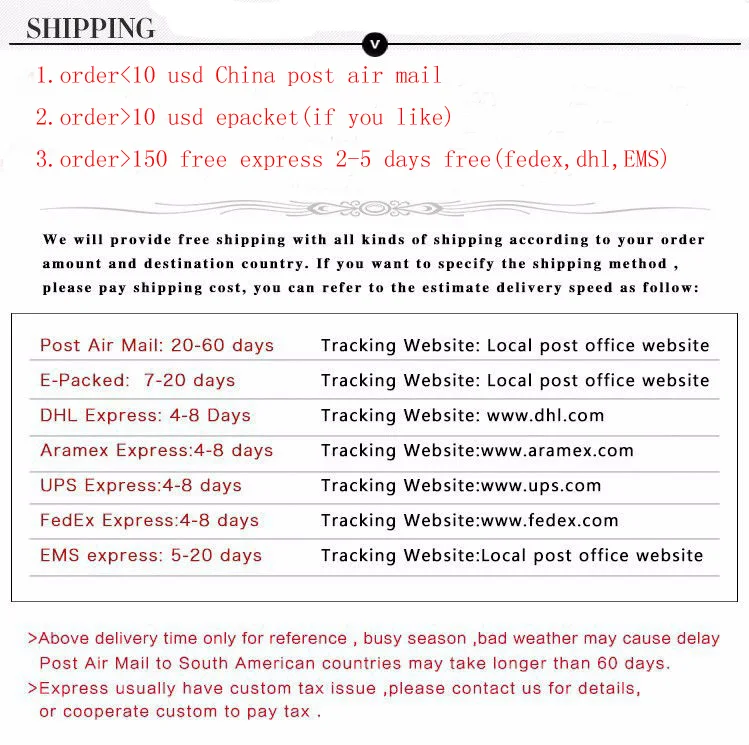 SHIPPING