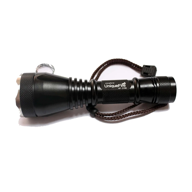 

UniqueFire 2190 XM-L2 Flashlght 1000LM Powerful Lamp Torch 5 Modes Light Power By 18650 Battery(not include)