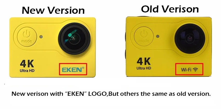 EKEN H9/h9r экшн-камеры удаленного Ultra HD 4 К Wi-Fi 1080 P/60fps 2.0 ЖК-дисплей 170d шлем CAM Go 30 м Водонепроницаемый Pro камеры