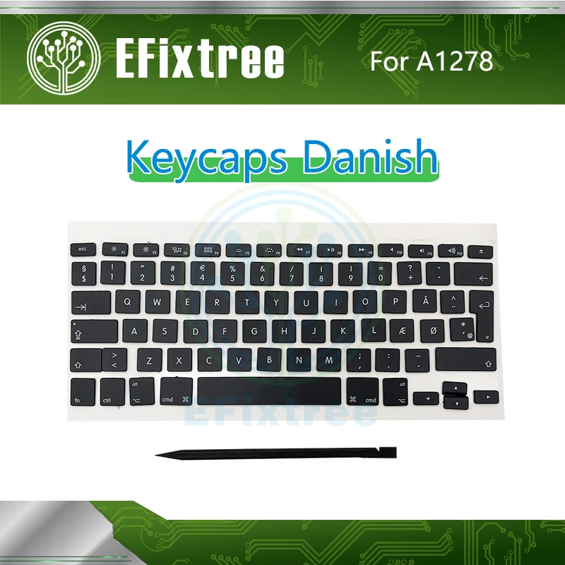Клавиатура для Macbook Pro 13 'ཋ'' A1286 A1297 A1278 набор клавиш с датской клавиатурой