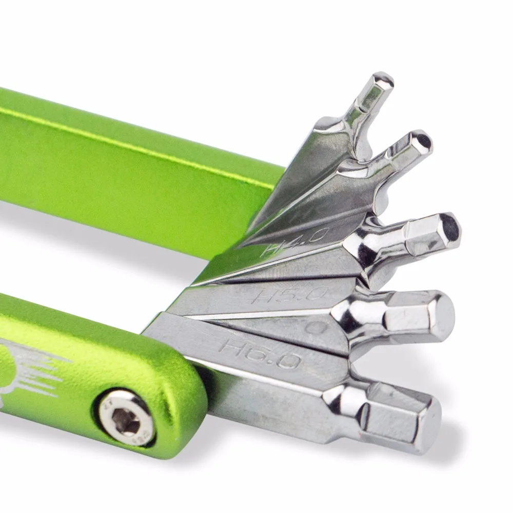 JAKEMY 11 in 1 Bike Wrench Bicycle Multi Repair Tool Set Kit Hex Spoke Cycle Screwdriver Wrench Mountain Bikes Cycling Tools