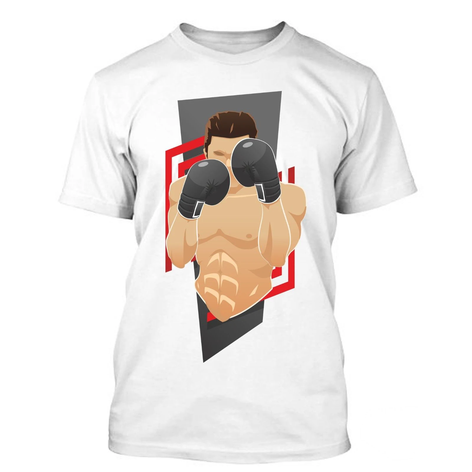 BOXING I Love Gym Funny T Shirt Tees Brand shirts jeans Print Style