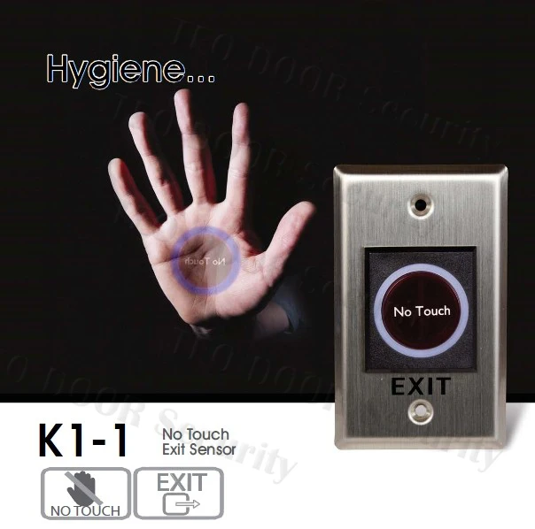 

Infrared Sensor Button LED Indication No Touch Button FOR Access Control System