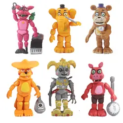 Новинка FNAF Five Nights At Freddy's Bonnie Foxy медведь Фредди фазбер ночной Фредди игрушки экшн фигурка игрушка для детей