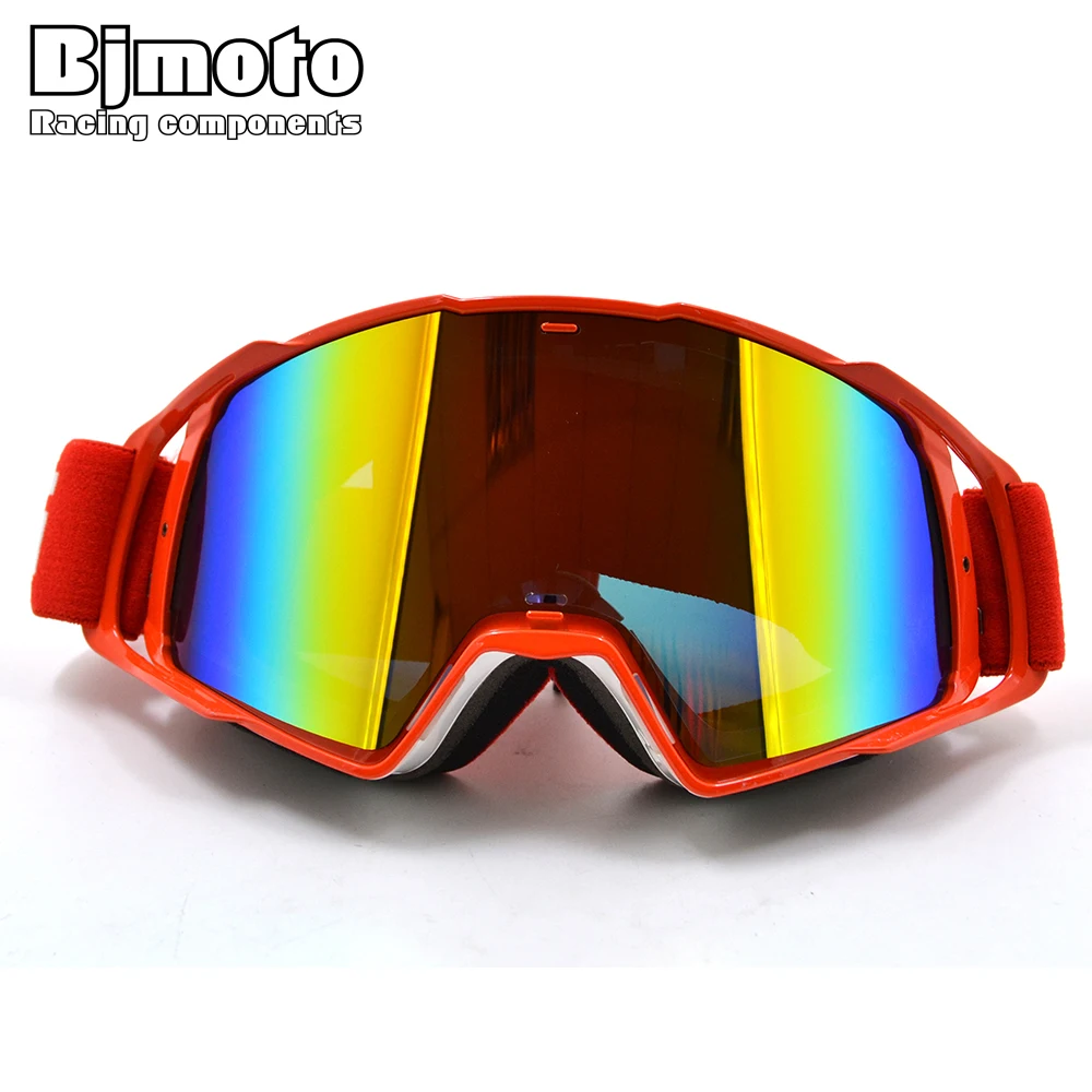RED DIRT BIKE ATV MOTORCYCLE GOGGLE MOTOCROSS M GOGGLES-RED
