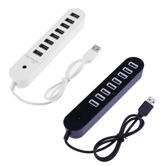 Best Price Portable High Speed Mini 8 Ports USB 2.0 Hub Computer Peripherals Splitter Adapter Support 1TB SATA Computer Accessories for PC Best Price Portable High Speed Mini 8 Ports USB 2.0 Hub Computer Peripherals Splitter Adapter Support 1TB SATA Computer Accessories for PC