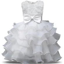 Бальное платье с цветочным принтом для девочек официальное свадебной