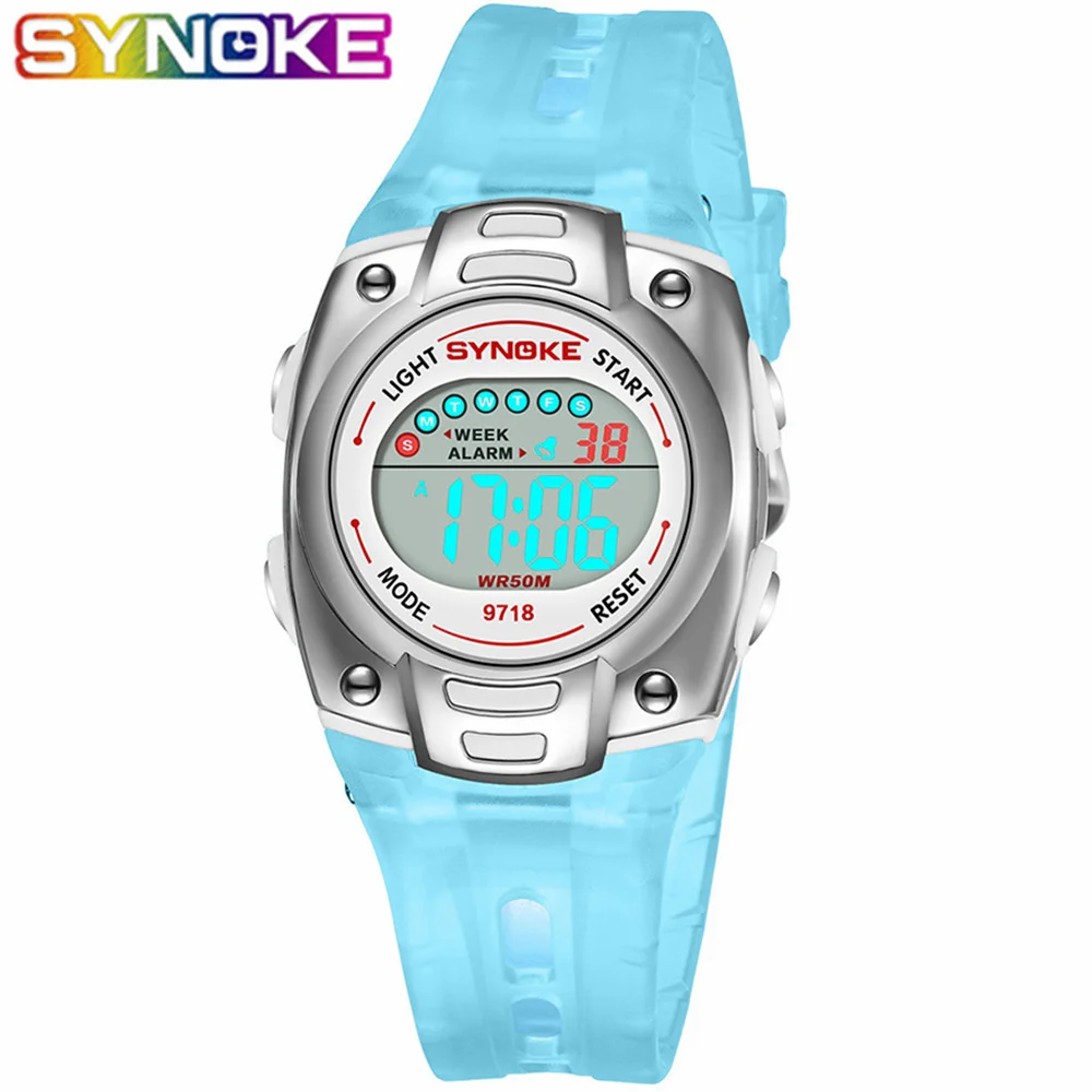 SYNOKE Multifunction Chidren Digital Watches Boys Girls Child Sports font b Electronic b font Wrist Watch