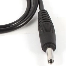 WSFS горячий штекер 3,5x1,35 мм DC штекер баррель разъем зарядный кабель 42 см