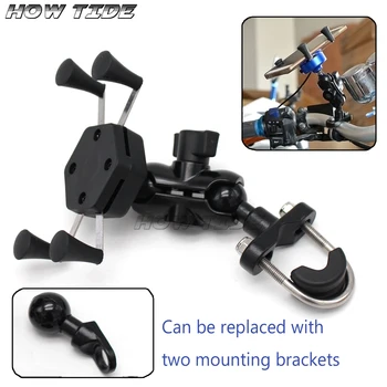 

For YAMAHA XJ6 Diversion MT-01 MT-03 V-MAX 1700 BT1100 BULLDOG Motorcycle GPS Navigation Frame Mobile Phone Mount Bracket
