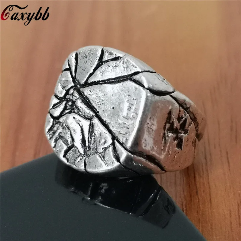 

Punk Men Ring Square Big Width Signet Rings Fashion Male Finger Ring Stainless Steel Jewelry