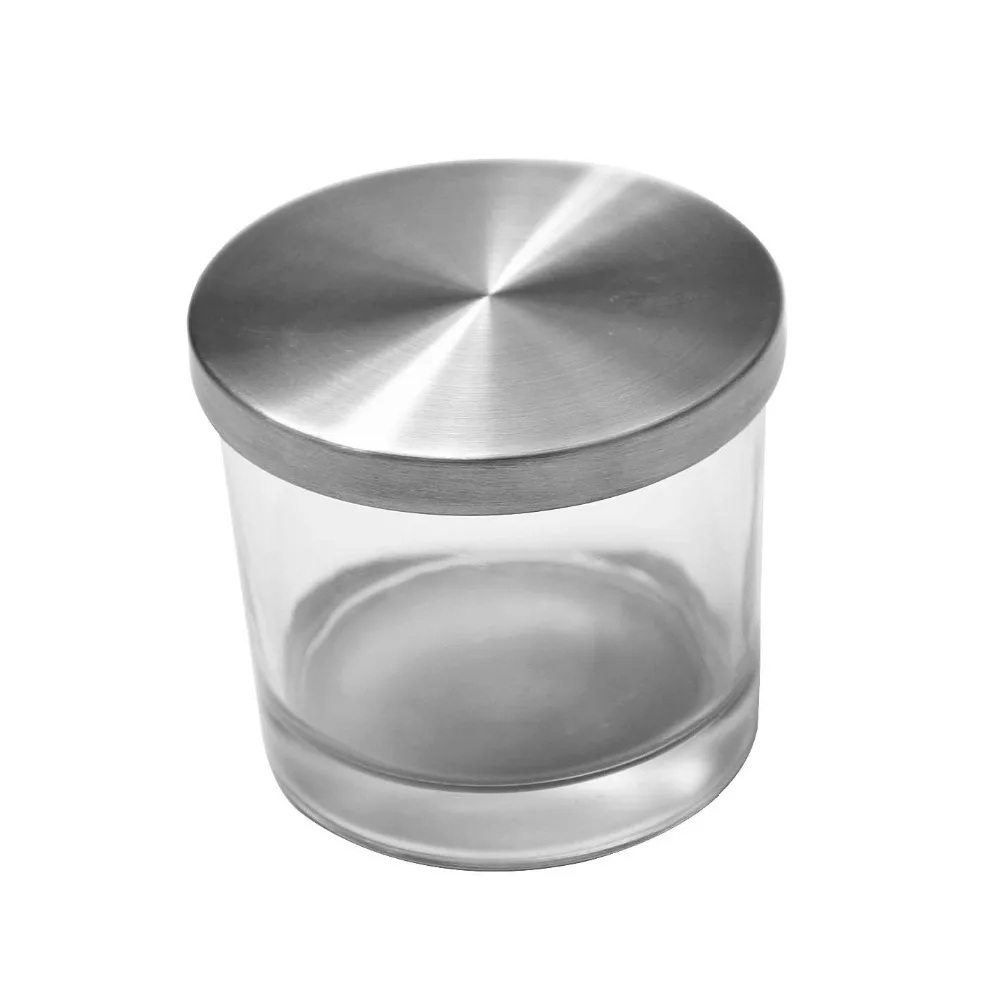 2015 Nice and fashionable design aromtherapy glass candle holder empty