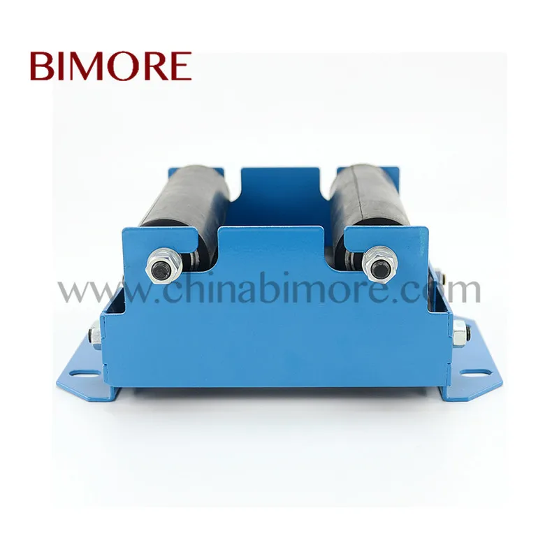 

Elevator compensation chain guide device